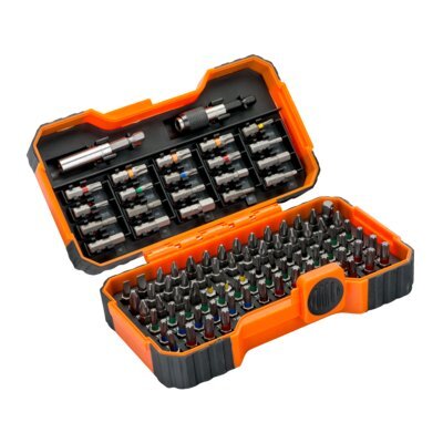 1/4"Набор бит 59/S100BC в дисплее, SL,PH,PZ,TORX,TR,HEX,R, магнитный д BAHCO Арт. 59/S100BC-IP