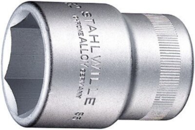 Головка 55 торцевая, 24 мм, L 51 мм, привод 3/4", профиль Шестигранник AS-Drive, STAHLWILLE Арт. 05010024