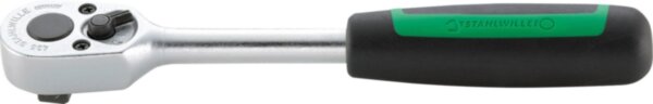 Трещотка 435-2K, привод 3/8", 193 мм, 30 зубцов, 12°, STAHLWILLE Арт. 12111010