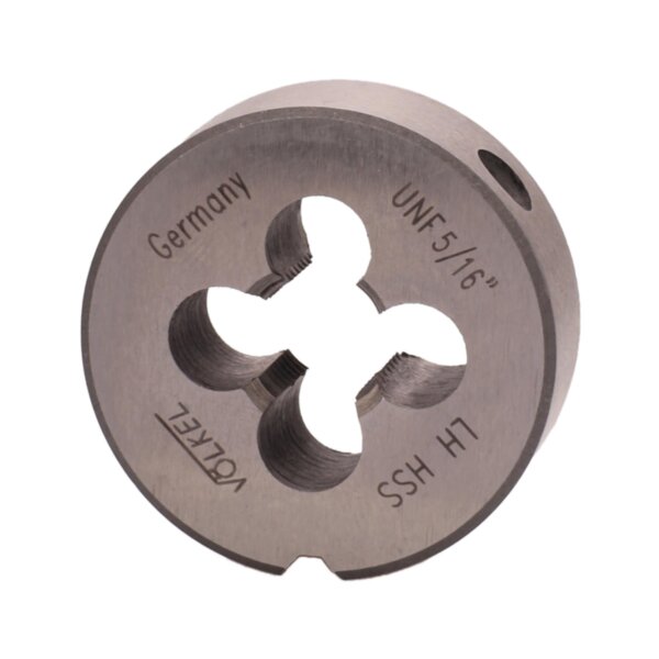 Плашка левая Volkel UNF 5/16"-24 HSS DIN EN 22568 2A 25x9мм V24216