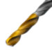 Сверло спиральное по металлу 6,5 x 100 мм, Р6М5, Golden Tip  Denzel