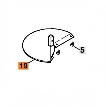 Головка шнека 200 мм, STIHL Арт. 44046803055