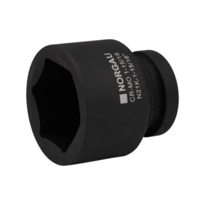 Головка торцевая ударная шестигранная дюймовая 1", 1.15/16", N21K-1.15/16 NORGAU Арт. 064081224