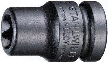 Головка торцевая ударная IMPACT 2308TX, E16 внешний TORX, для винтов M12, привод 1/2", STAHLWILLE Арт. 23080016