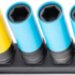 Шина гибкая пластиковая для подключения SmartRail, длинная, 5 предметов, привод 1/2", 245×37,4 мм, HAZET Арт. 903SLG-SR/5