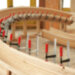 Струбцина из ковкого чугуна TG с надежной деревянной ручкой BESSEY TG40B8