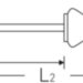 Отвёртка 4656 DRALL+, TORX с защитой от вскрытия T15×80 мм, STAHLWILLE Арт. 46563015