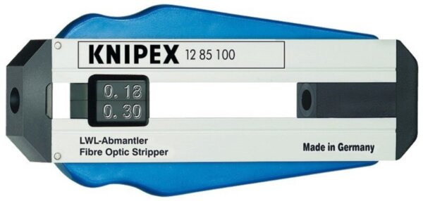 Инструмент для снятия изоляции с оптоволоконного кабеля KNIPEX 12 85 100 SB