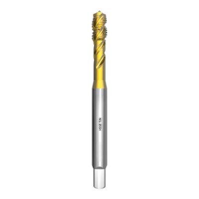 Метчик винтовой машинный Bucovice Tools HSSE TiN DIN371 6h метрическая резьба М4х0,7 177040