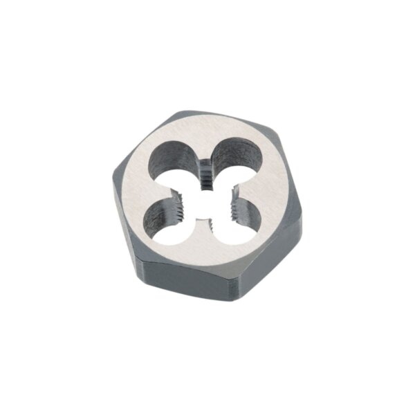 Плашка шестигранная DIN 382 HSS R 1 1/4×11 (BSPT), под ключ 85×26 мм, VOELKEL Арт. 23578