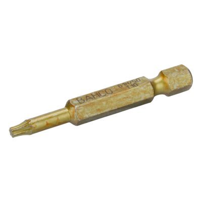 1/4" Биты под винты особо прочные торсионные TORX T10, L=50 мм, 2ШТ BAHCO Арт. 61H/50T10-2P