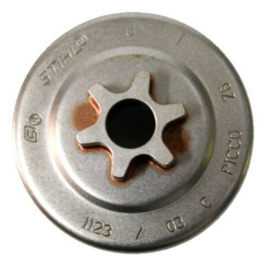 Барабан-звездочка 3/8 6Z для MS170/180/210/230/250, STIHL Арт. 11236402003