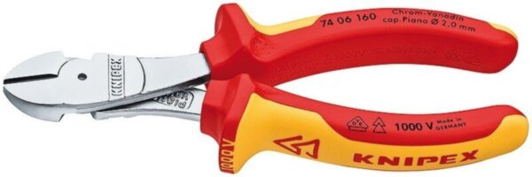 Кусачки боковые особой мощности KNIPEX 74 06 160