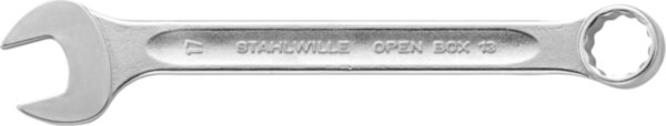 Ключ гаечный комбинированный OPEN BOX 13, 17 мм, длина 190 мм, STAHLWILLE Арт. 40081717