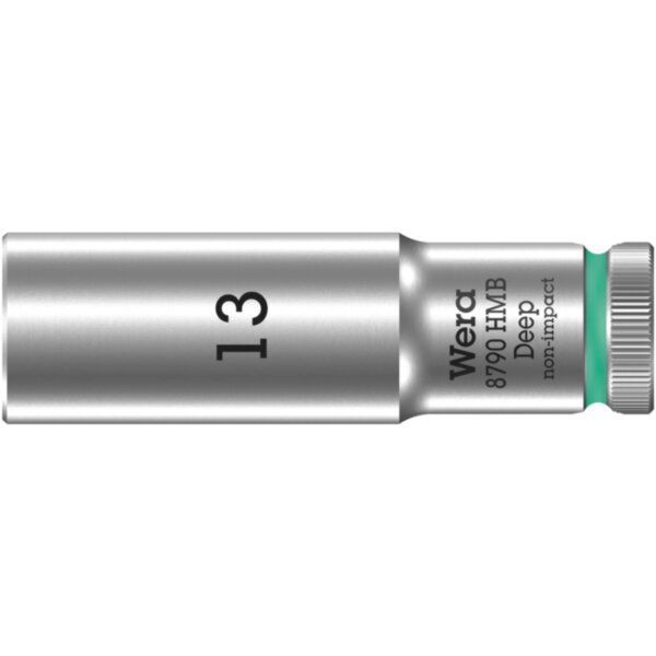 Головка торцевая удлинённая 8790 HMB, 3/8", 22 мм, длина 64 мм, d1 30 мм, d2 26 мм, WERA Арт. 004544