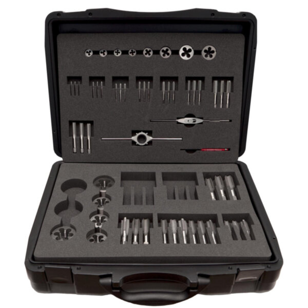 Набор метчиков и плашек Bucovice Tools M3-M24 HSS 61пр 340240
