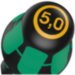 Отвёртка шлицевая 334, длина стержня 100 мм, ширина 5 мм, толщина 0,8 мм, длина рукоятки 98 мм, диаметр 5 мм, WERA Арт. 007610