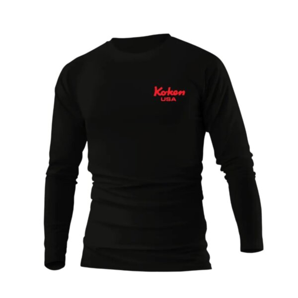 Футболка с длинным рукавом с графикой, 100% хлопок, размер XL, KO-KEN Арт. ko-longsleeve-XL