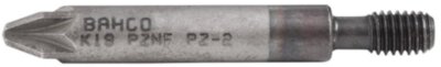Бита под винты c резьбовым приводом  Pozidriv PZ2, 10/32, L=44,5мм, 1Ш BAHCO Арт. K19PZD-2NF