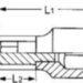 Отверточная насадка 1/2 для винтов с внутренним TORX, T 70 x 62 мм HEYCO HE-50850367083