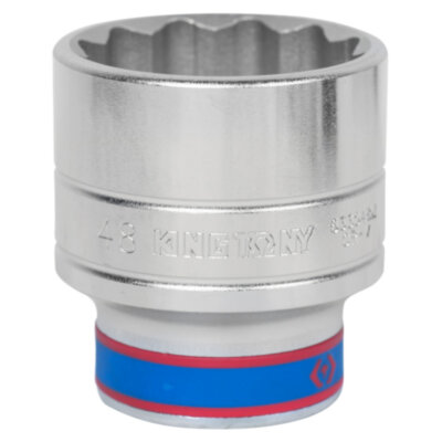 Головка торцевая стандартная двенадцатигранная 3/4", 48 мм KING TONY 633048M