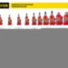 STAYER RED FORCE, в кейсе, 6 т, 216 - 413 мм, бутылочный гидравлический домкрат, Professional (43160-6-K)
