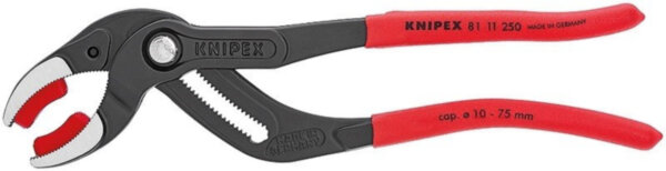 Клещи трубные захватные KNIPEX 81 11 250 для сифонов, пластиковых труб и соединительных деталей