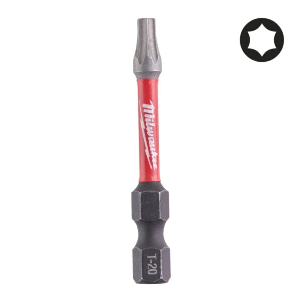 Биты Shockwave IMPACT DUTY для шуруповерта TX20, MILWAUKEE Арт. 4932430877