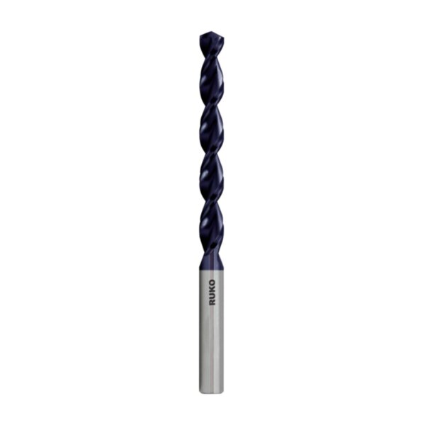 Сверло по металлу TL3000 Ruko 10x133/87мм DIN338 HSSE-Co5 TiALN h8 5xD 130° 229100F