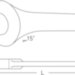 Ключ ударный рожковый 4204, 55 мм, L 300 мм, STAHLWILLE Арт. 42040055
