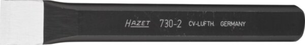 Зубило плоское, ширина 15 мм, с лакировкой погружением, DIN 6453, 125 мм, HAZET Арт. 730-2