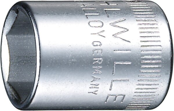 Головка торцевая 40, 4 мм, длина 23 мм, привод 1/4", шестигранник AS-Drive, STAHLWILLE Арт. 01010004