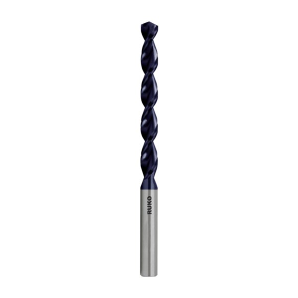 Сверло дюймовое по металлу TL3000 Ruko 9,53x3/8"x133/87мм DIN338 HSS-G TiALN h8 5xD 130° 258821F