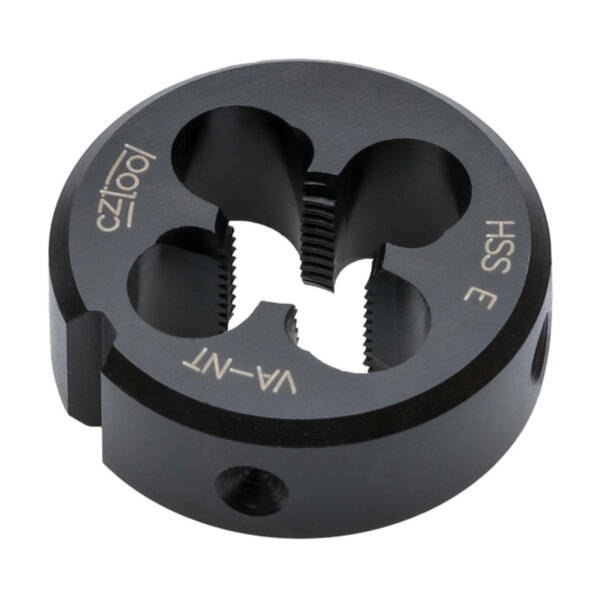 Плашка с стружколомом Bucovice Tools М10х0,75 HSSE-VA-NT DIN EN 22568 6g 30х11мм 301103