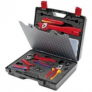 Чемодан с инструментом для фотогальваники, MC3 (Multi-Contact) KNIPEX 97 91 02