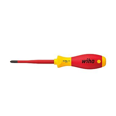 Отвертка SoftFinish electric slimFix electric "плюс" и "минус" / Phillips SL/PH1 x 80 mm (серия 3271) WIHA 35502