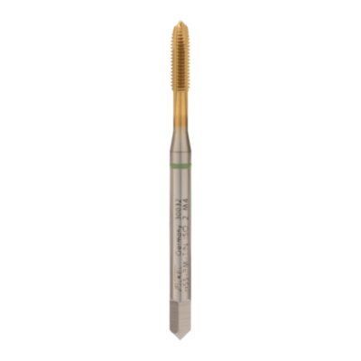 Метчик машинный Volkel HSSEPM TiN DIN371 6h метрическая резьба М4х0,7 30032