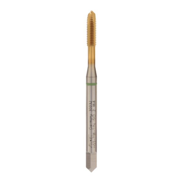 Метчик машинный Volkel HSSEPM TiN DIN371 6h метрическая резьба М4х0,7 30032