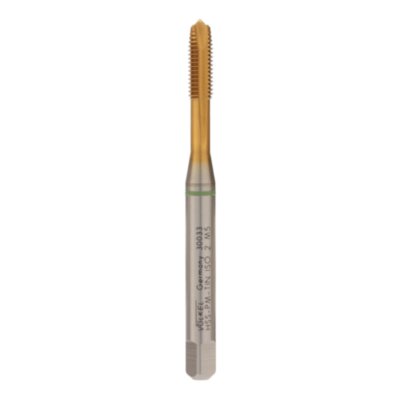 Метчик машинный Volkel HSSEPM TiN DIN371 6h метрическая резьба М5х0,8 30033