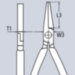 Плоскогубцы с гладкими губками KNIPEX 20 01 160