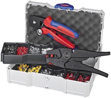 Набор кабельных наконечников для опрессовки KNIPEX 97 90 10