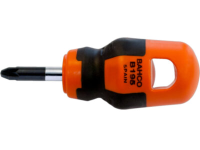 Отвертка укороченная для винтов Pozidriv PZ1X25 BAHCO Арт. B195.901.025