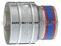 Головка торцевая стандартная шестигранная 1/2", 7/8", дюймовая KING TONY 433528S