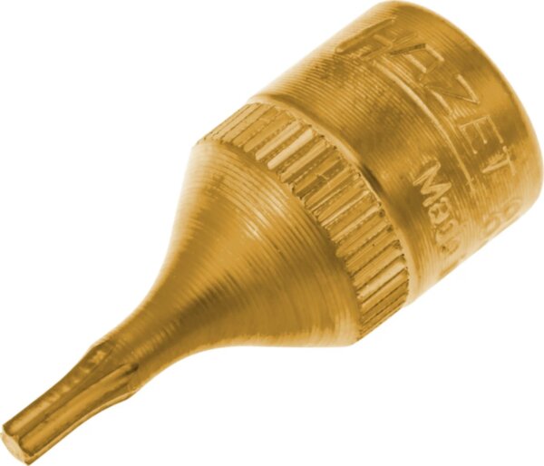 Головка торцевая-отвёртка внутренний TORX T8, привод 1/4", длина l1 3,5 мм, l2 28 мм, HAZET Арт. 8502-T8