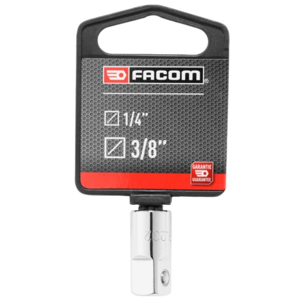 Переходник-увеличитель 1/4", Ø12×24,5 мм, DIN 3123, ISO 3316, FACOM Арт. R.232PB