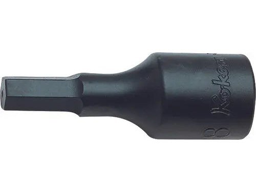 Головка с битой 1/2" квадрат, 100 мм, 17 мм шестигранник, D 24 мм, H1 15,5 мм, H2 78 мм, KO-KEN Арт. 4012M-100 17mm