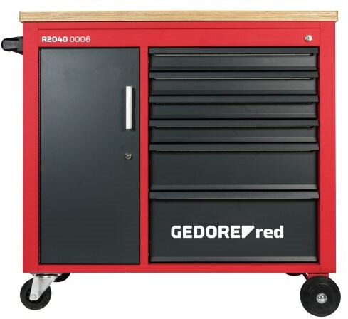 Тележка MECHANIC 6 ящиков 988x431x935 Тип. R20400006 GEDORE RED Арт. 3301818