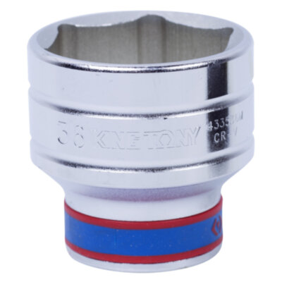 Головка торцевая стандартная шестигранная 1/2", 36 мм KING TONY 433536M