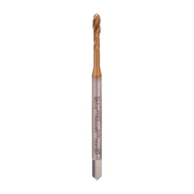 Метчик винтовой машинный Volkel HSSE TiN DIN371 6h метрическая резьба М3х0,5 31726