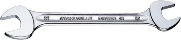 Ключ рожковый двусторонний 10 MOTOR, 10×11 мм, L 155 мм, STAHLWILLE Арт. 40031011
